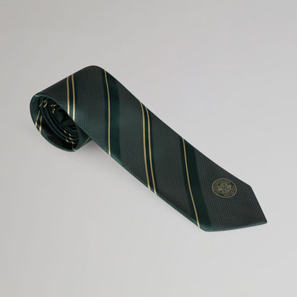 Celtic Stripe Dark Green Tie