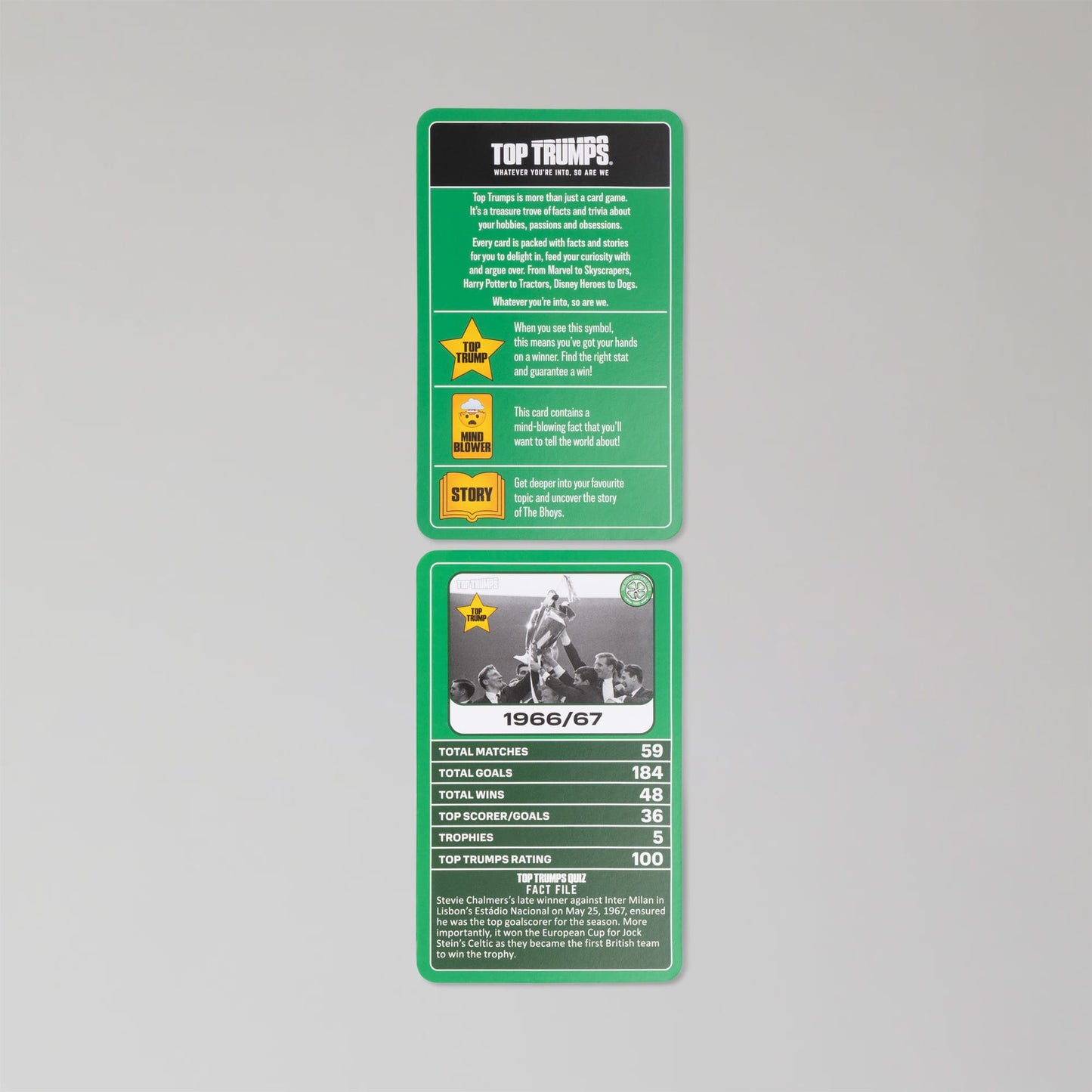 Celtic Top Trumps Card Game