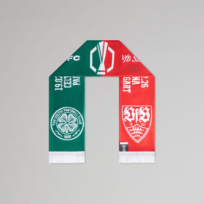Celtic vs Stuttgart 2025/26 UEFA Europa League Scarf