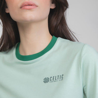 Celtic Women's Clover Mint Green T-Shirt