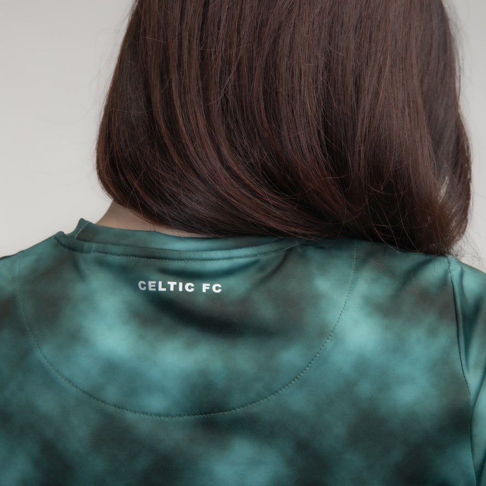 Celtic Women's Dark Green Print T-Shirt