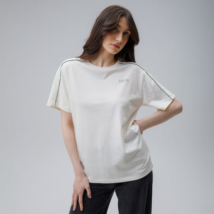 Celtic Women's Oversized White T-Shirt