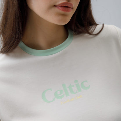 Celtic Women's Print Cream T-shirt