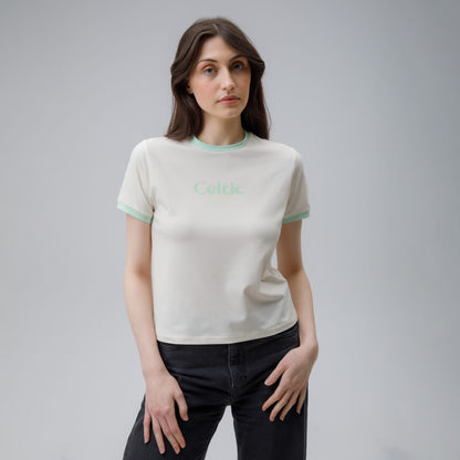 Celtic Women's Print Cream T-shirt