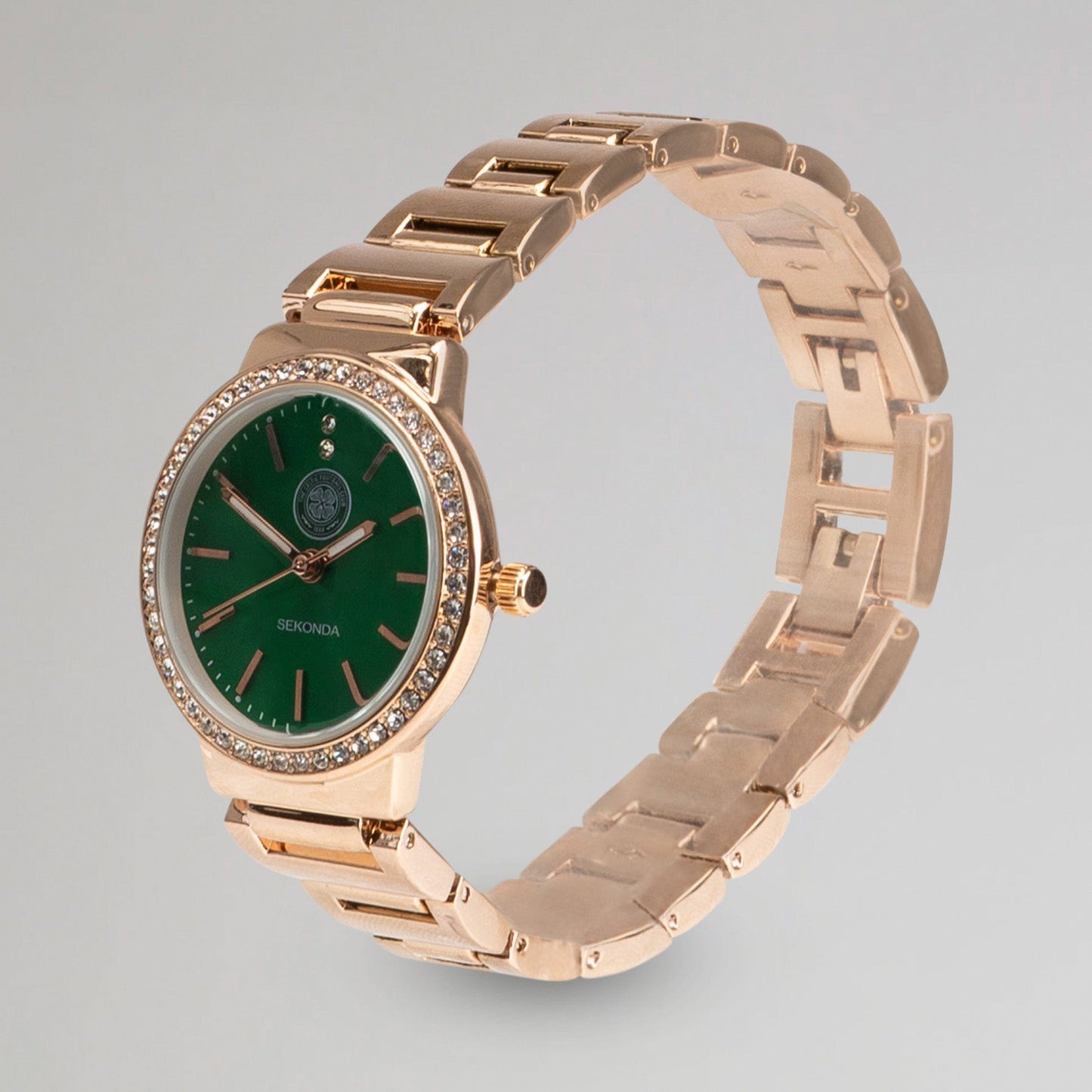 Celtic Women's Rose Gold Bracelet Watch