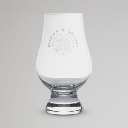 Celtic World's No 1 Dad Glencairn Glass