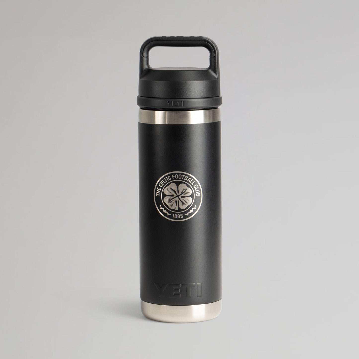 Celtic YETI 18oz Black Bottle