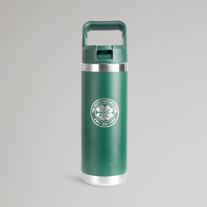 Celtic YETI Straw Green Bottle 18oz