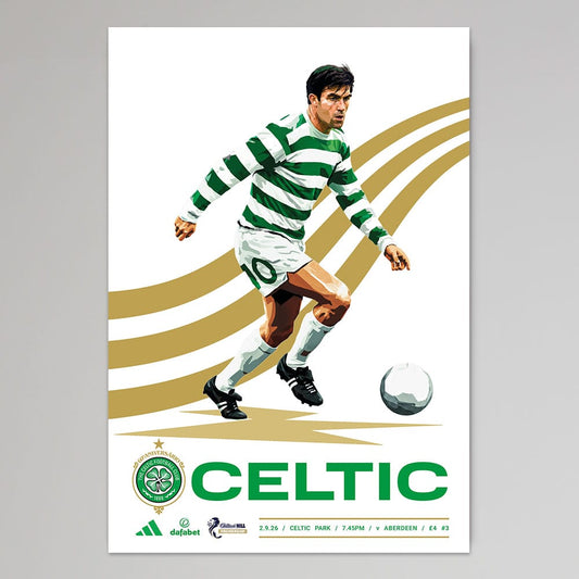 Collectable Matchday Programme - Celtic v Aberdeen 2 Sep 2026