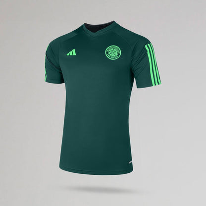 adidas Celtic 2023/24 Dunkelgrünes Trainingstrikot