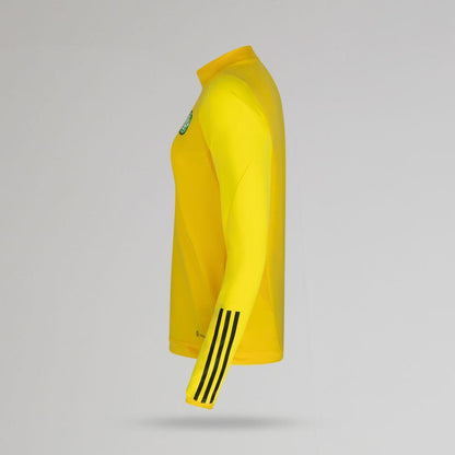 adidas Celtic 2023/24 Gelbes Trainingstop für Damen