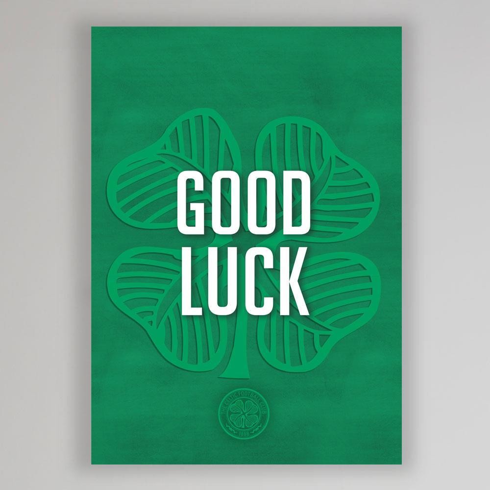 Celtic Good Luck Card