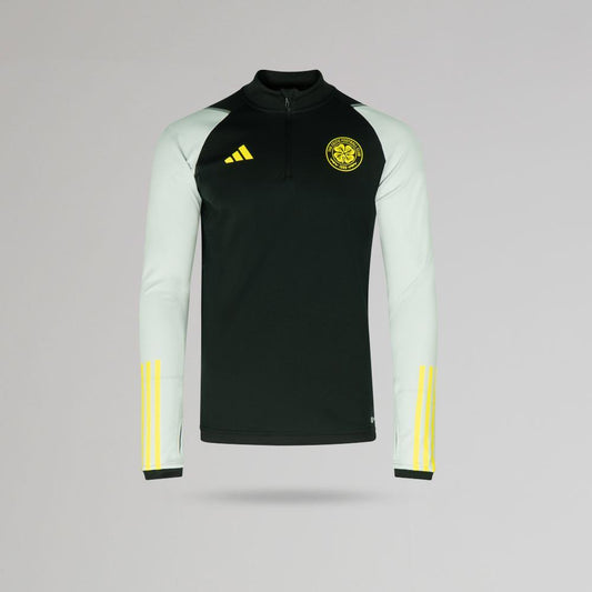 adidas Celtic 2023/24 Junior Trainingsoberteil in Schwarz