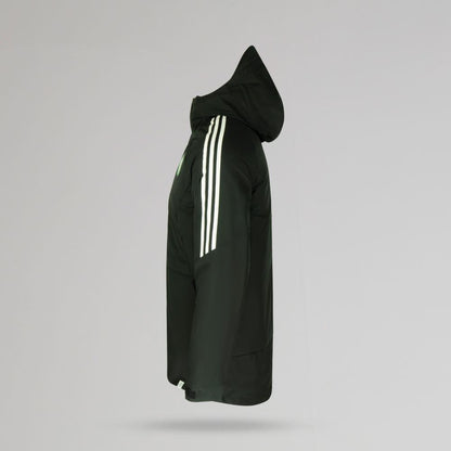 adidas Celtic 2023/24 Schwarzer Parka