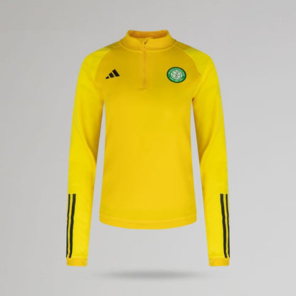 adidas Celtic 2023/24 Gelbes Trainingstop für Damen