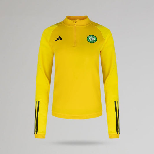 adidas Celtic 2023/24 Gelbes Trainingstop für Damen