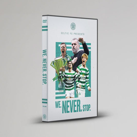 WE NEVER STOP DVD