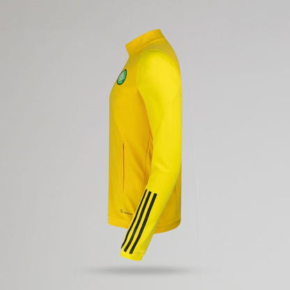 adidas Celtic 2023/24 Gelbe Trainingsjacke für Damen