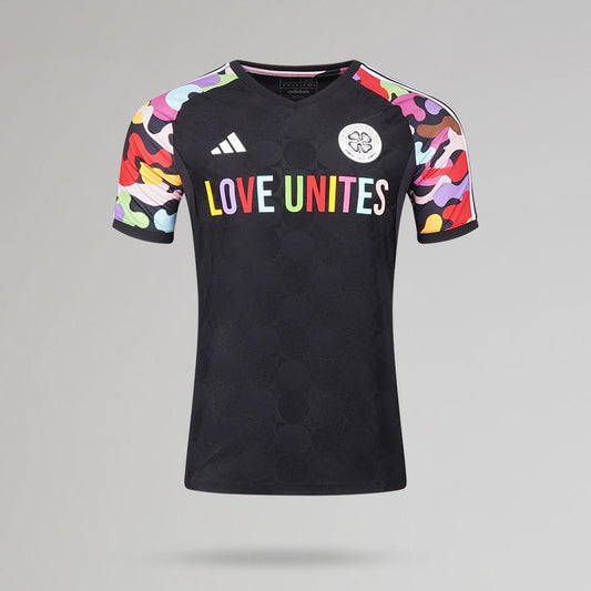 adidas Celtic Black Love Unites Jersey