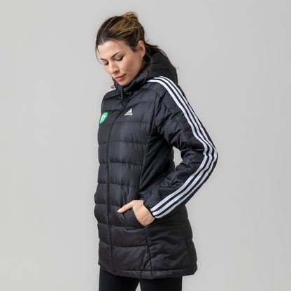 adidas Celtic Essentials 3-Streifen-Parka für Damen