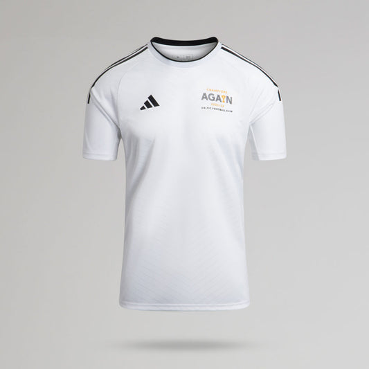 adidas Celtic Adult 23/24 Champions Jersey - White