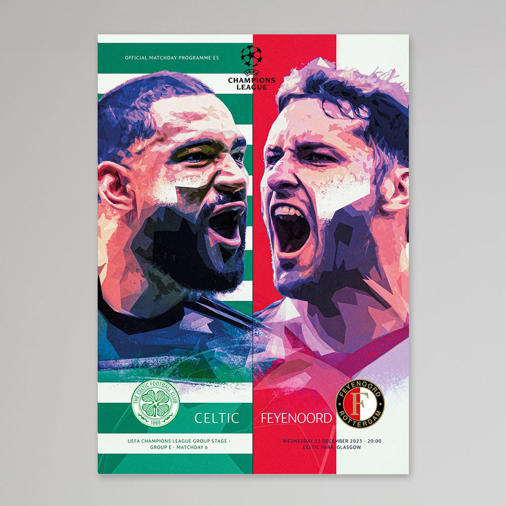 23 Celtic gegen Feyenoord Spielprogramm