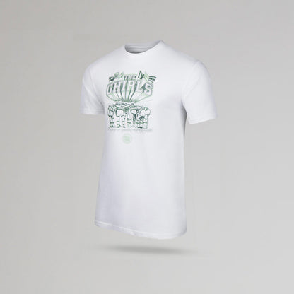 Celtic Junior The Ghirls Huddle T-Shirt, weiß