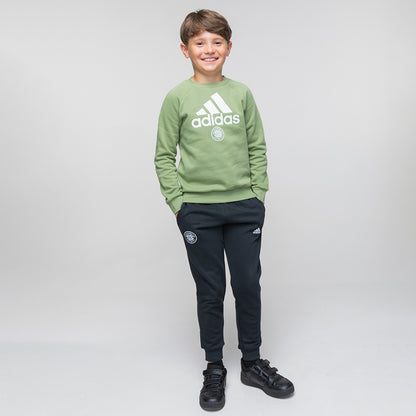 adidas Celtic Junior Grüner Jogginganzug