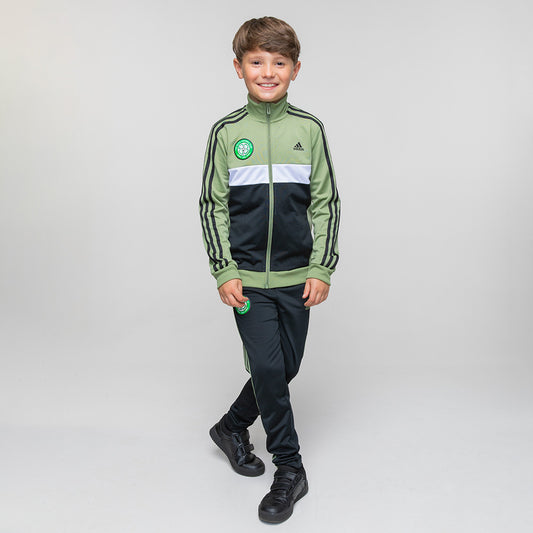 adidas Celtic Junior Essentials Trainingsanzug