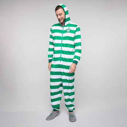 Onesie mit keltischem Ringelmuster und Reißverschluss