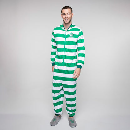 Onesie mit keltischem Ringelmuster und Reißverschluss