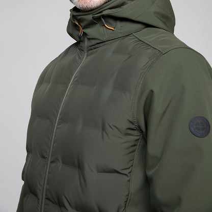 Celtic Crest Hybrid Hooded Jacket