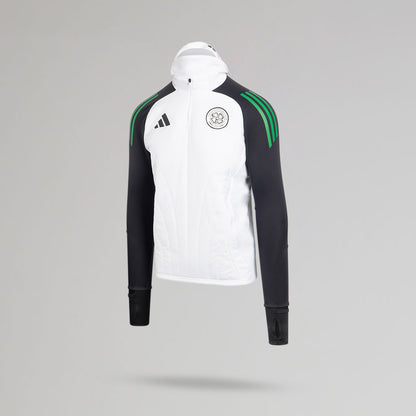 adidas Celtic 2024/25 Weißes Winteroberteil