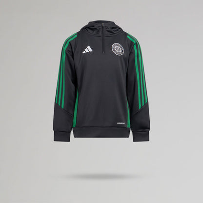 adidas Celtic 2024/25 Junior Trainingshoodie, grau