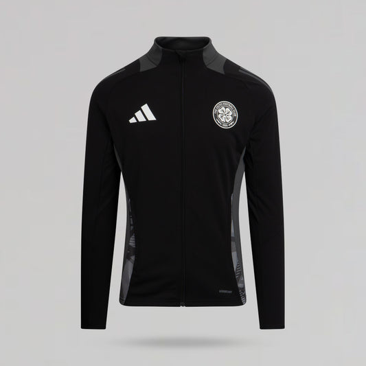 adidas Celtic 2024/25 Schwarze Trainingsjacke