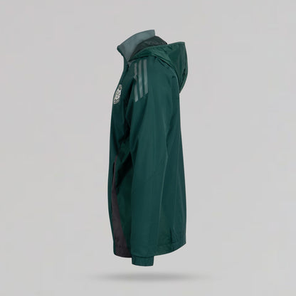 adidas Celtic 2024/25 Grüne Allwetterjacke