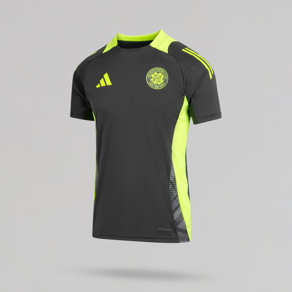 adidas Celtic 2024/25 Trainingstrikot in Dunkelgrau