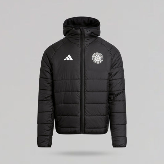 adidas Celtic 2024/25 Schwarze Winterjacke