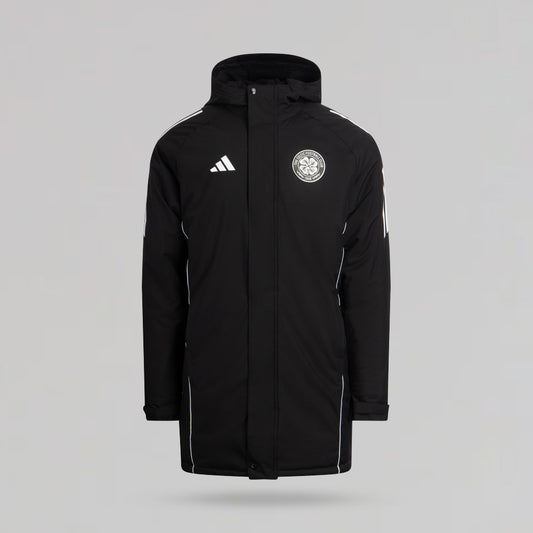 adidas Celtic 2024/25 Schwarze Parkajacke