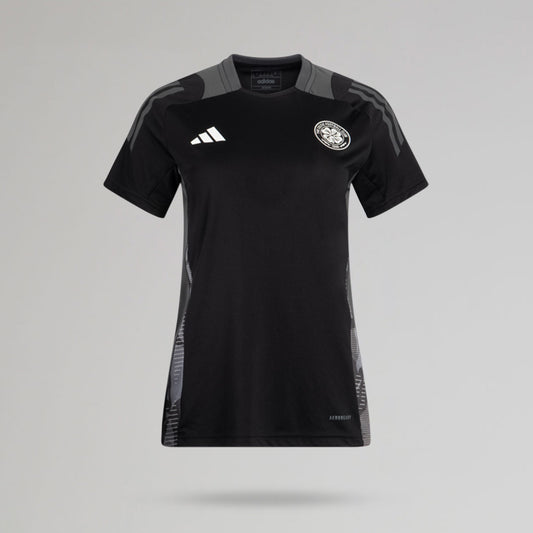 adidas Celtic 2024/25 Schwarzes Trainingstrikot für Damen