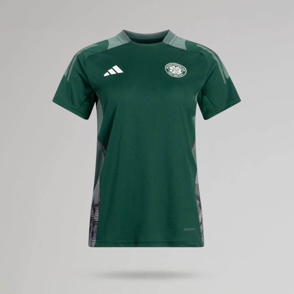 adidas Celtic 2024/25 Grünes Trainingstrikot für Damen