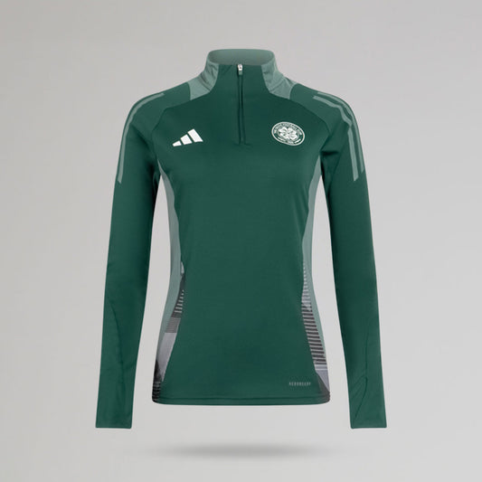 adidas Celtic 2024/25 Grünes Trainingsoberteil für Damen