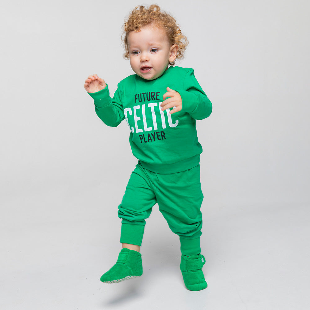 Celtic Infant Future Player-Schlafanzughose, Grün