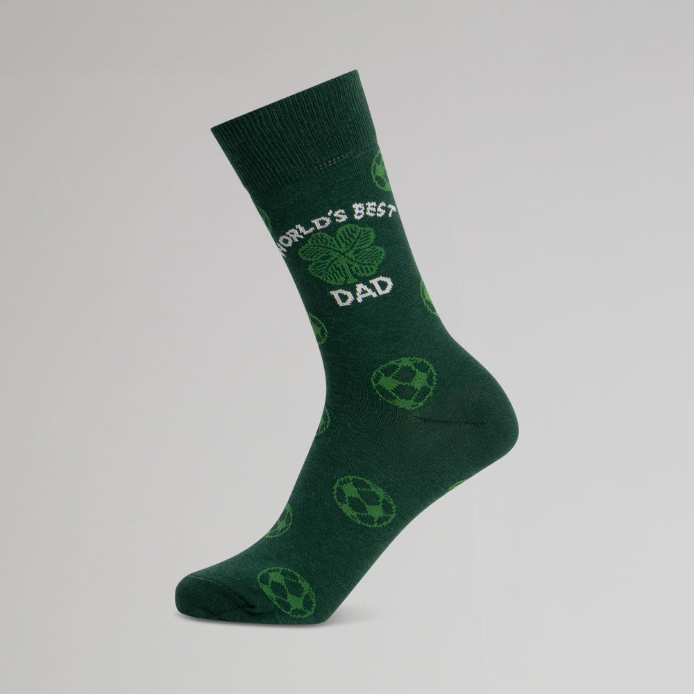 Celtic Socken mit Aufschrift „Bester Papa der Welt“