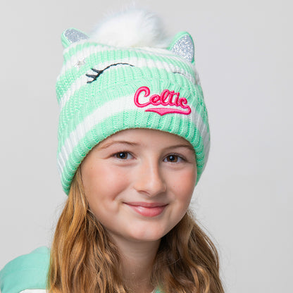 Celtic Junior Ringelmütze mit Einhorn