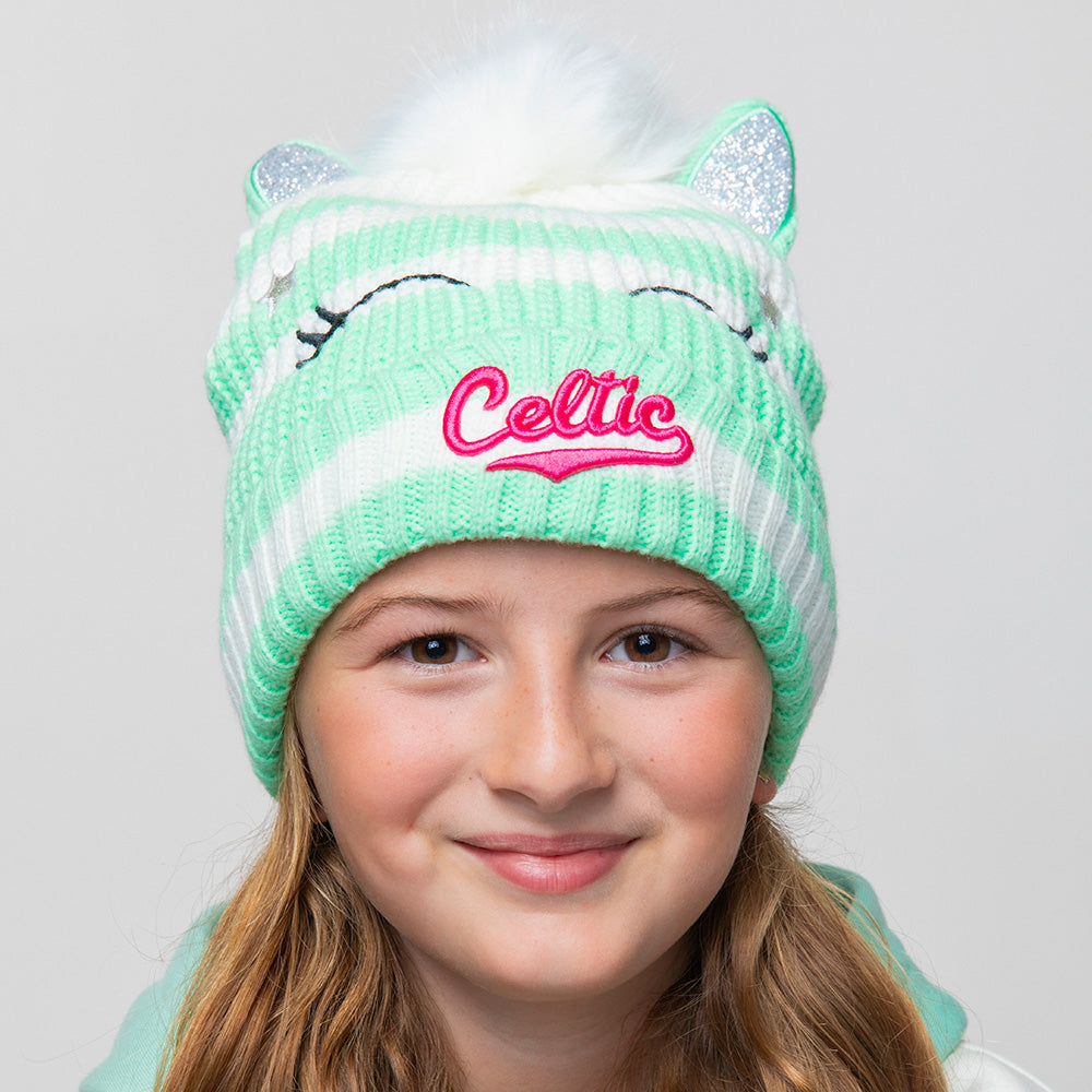 Celtic Junior Ringelmütze mit Einhorn