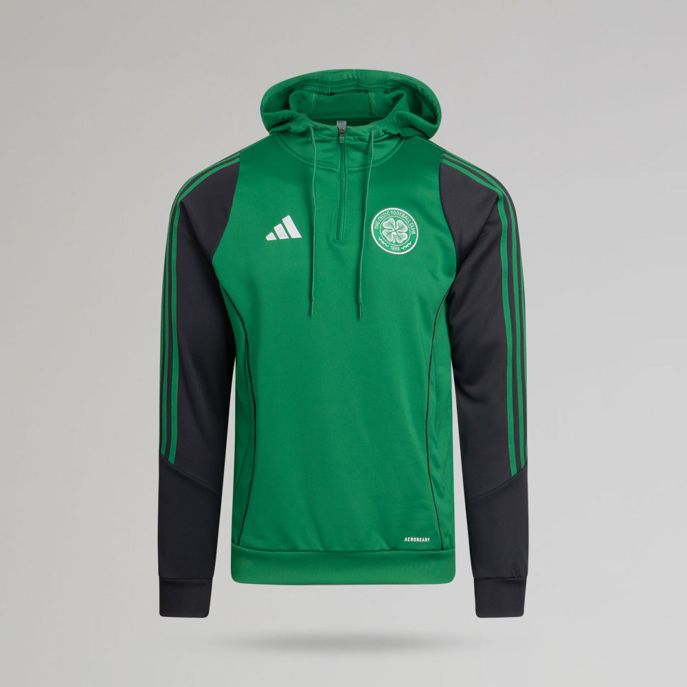 adidas Celtic 2024/25 Grüner Trainingshoodie