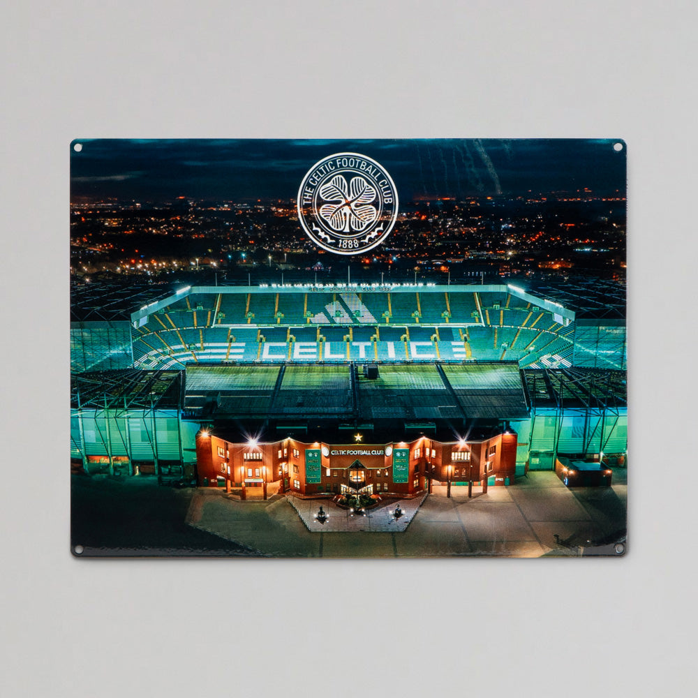 Celtic Stadium Drone Sign