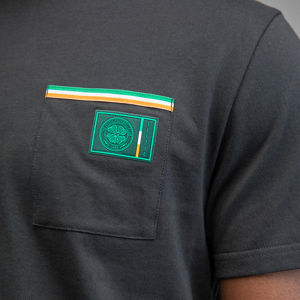 Celtic Crest Tricolour Pocket T-Shirt