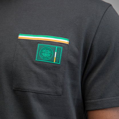 Celtic Crest Tricolour Pocket T-Shirt